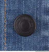 Photo Texture of Button Denim Jacket 0002